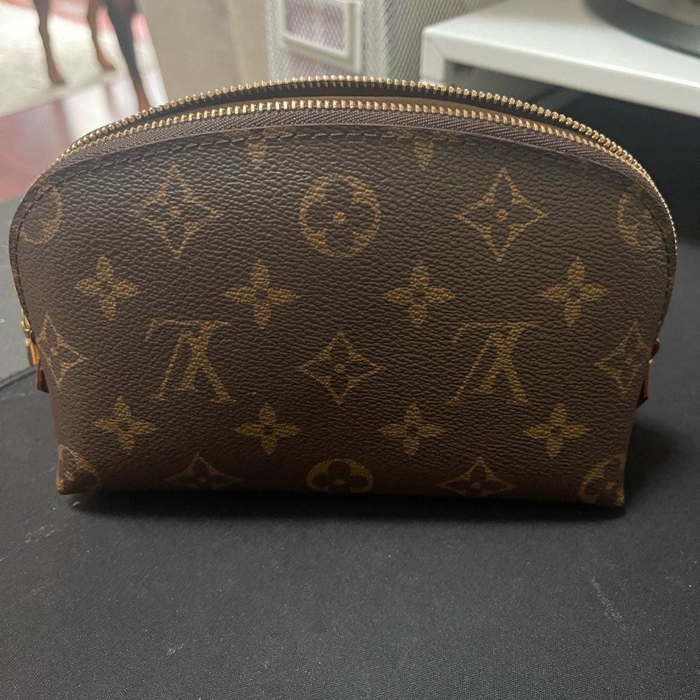 Louis Vuitton Brown Monogram Pouch - Picture 3 of 7